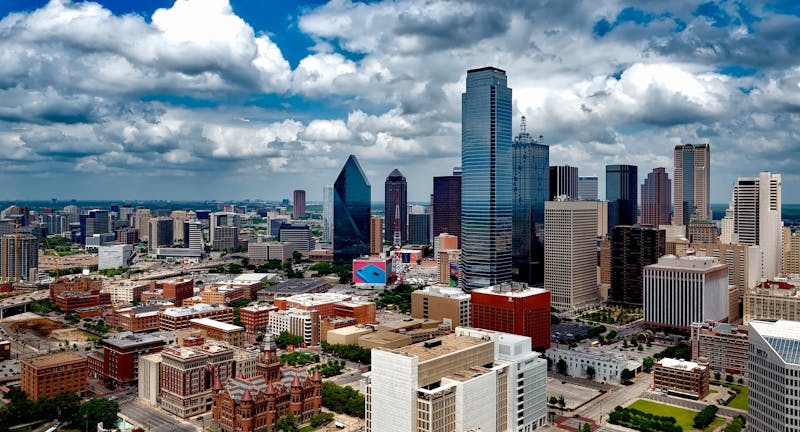 Dallas Texas skyline - Equidad Homes serves this market