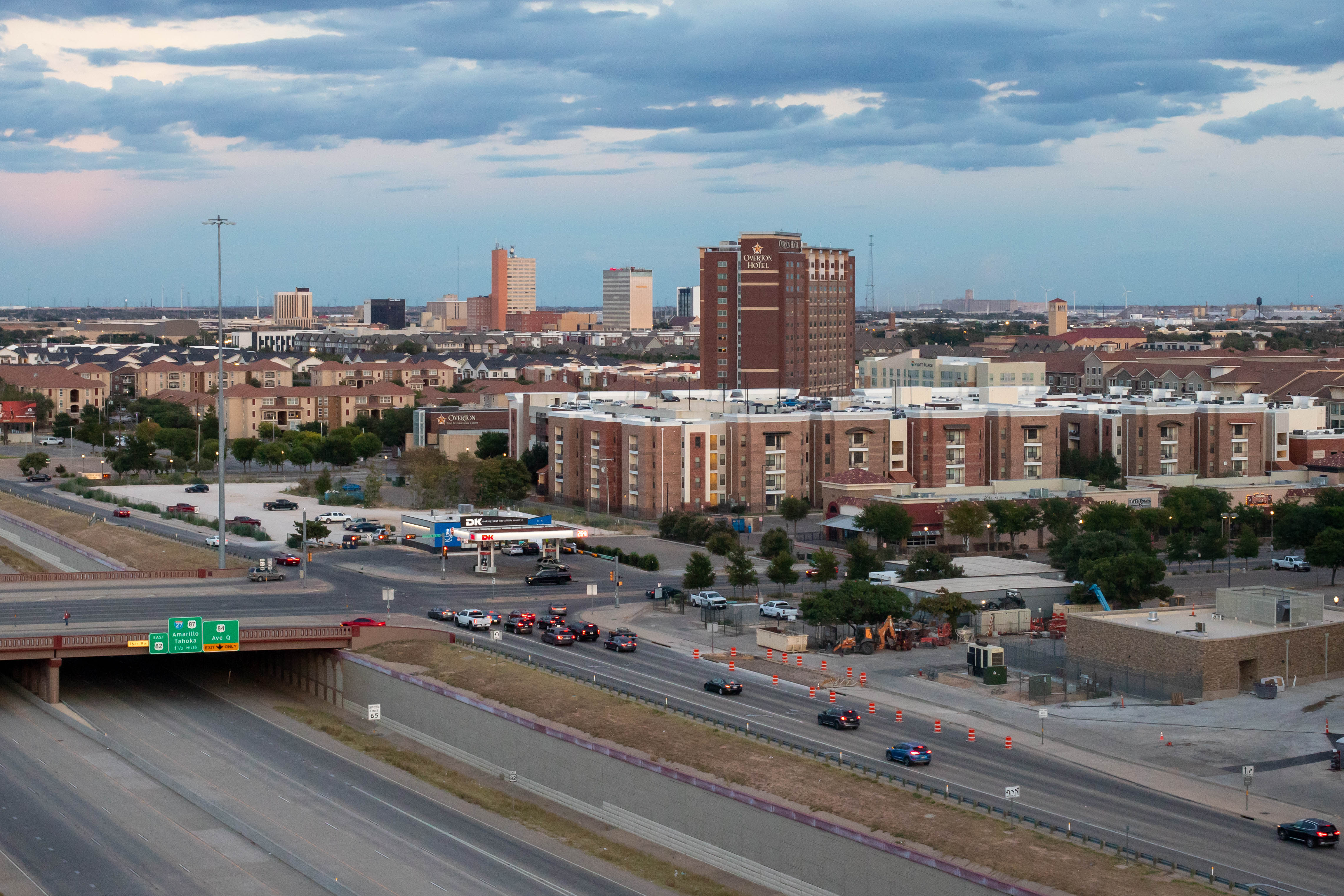 Lubbock Texas skyline - Equidad Homes serves this market